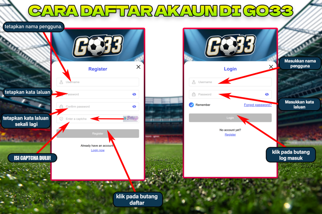 how to register at go33